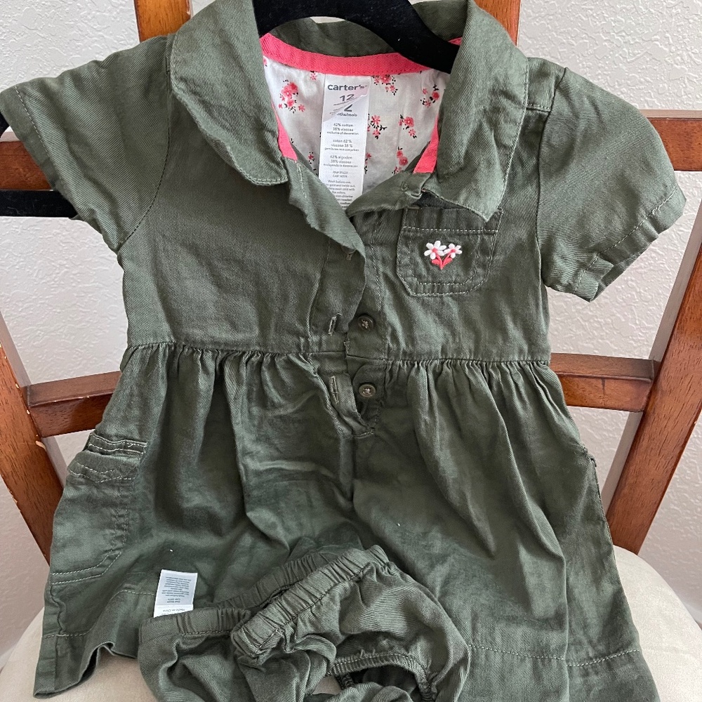 Carters amry dress